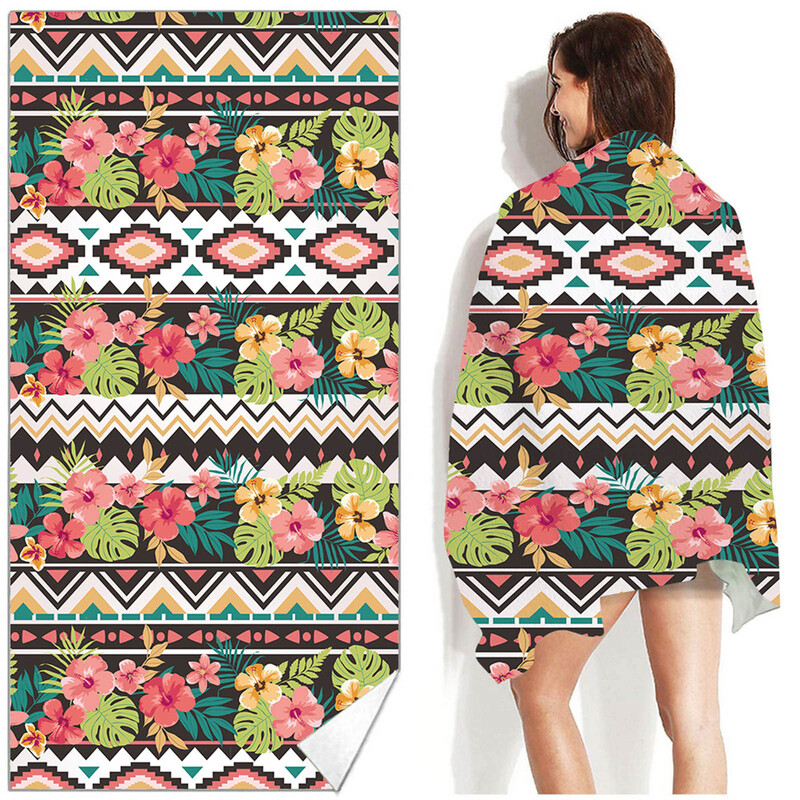 Mikroszálas strandtörölközők Ultrakönnyű kék fürdőlepedők Homokálló dupla belső cső folyóvízi hab úszókhoz úszómedencéhez