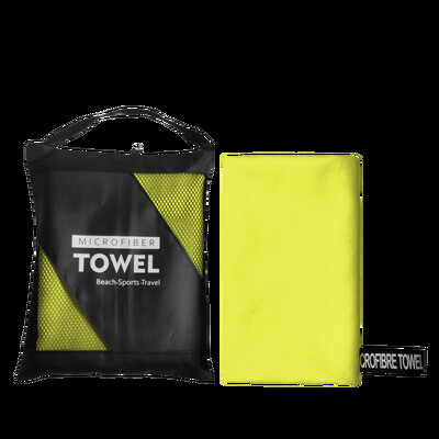 1 gab. Īpaši uzsūcošs mikrošķiedras dvielis sportam un āra aktivitātēm — kempings — ātri žūstošs, kompakts, viegls pludmales dvielis