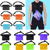 Vodootporna torba za plivanje Podvodne torbe za mobilne telefone Skijanje Drift Ronjenje Naramenica oko struka Troslojna prozirna torba za zaštitu od suhe tvari