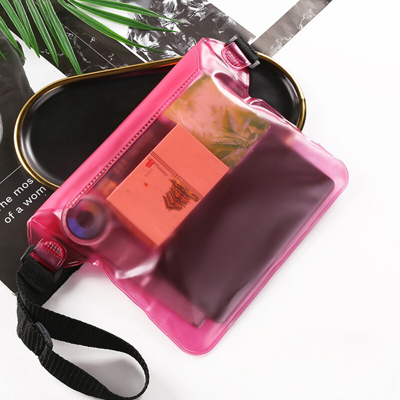 Vodootporna torba za plivanje Podvodne torbe za mobilne telefone Skijanje Drift Ronjenje Naramenica oko struka Troslojna prozirna torba za zaštitu od suhe tvari