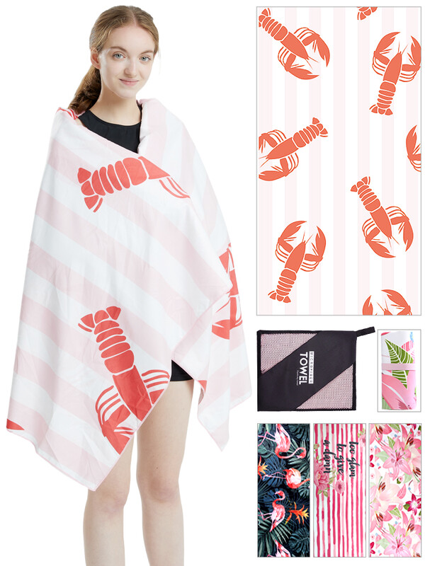 Veliki ručnici za plažu Ručnici za plažu od mikrovlakana Brzo sušeći ručnik Ručnici za plažu od pijeska Oblak Ručnik za plažu za odrasle Ručnik za bazen za putne plivače（S17）