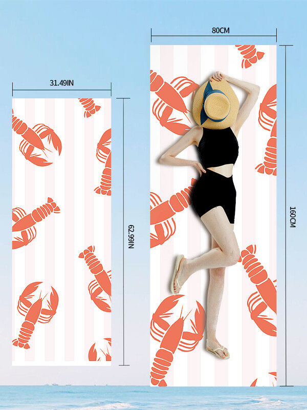 Veliki ručnici za plažu Ručnici za plažu od mikrovlakana Brzo sušeći ručnik Ručnici za plažu od pijeska Oblak Ručnik za plažu za odrasle Ručnik za bazen za putne plivače（S17）