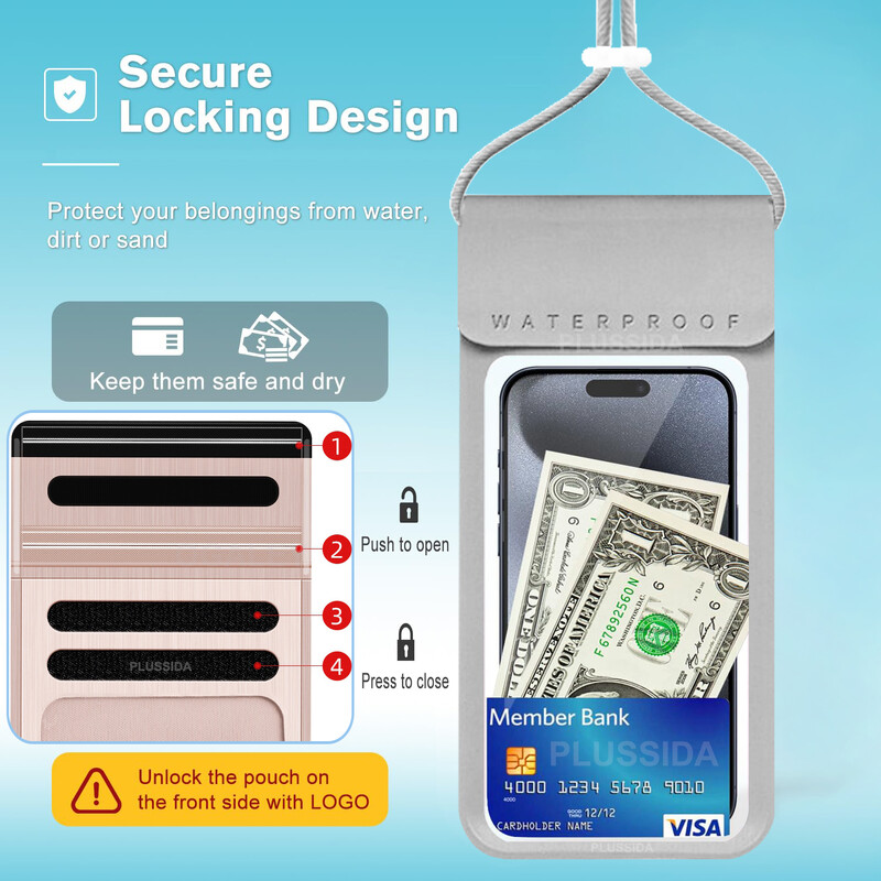 IPX8 univerzalna vodootporna torbica za iPhone 12 11 13 Pro Max X 15 14 Huawei Xiaomi Samsung torbica vodootporna torba Poklopac za mobilni telefon