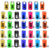 Vodotesný vak na vodu 2l/3l/5l/10l, PVC, plávanie, rafting, kajakovanie, rieka, trekking, plachtenie, člnkovanie