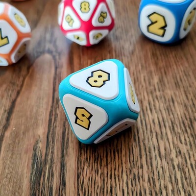 Zábavné PLA Mushroom Party Dice Hracie karty Hry s kockami Príslušenstvo pre hry s kockami Polyhedrálne kocky DND kocky Kocky Stolové hry Kocky