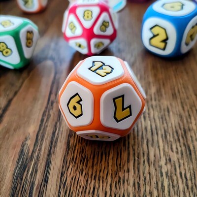 Zábavné PLA Mushroom Party Dice Hracie karty Hry s kockami Príslušenstvo pre hry s kockami Polyhedrálne kocky DND kocky Kocky Stolové hry Kocky