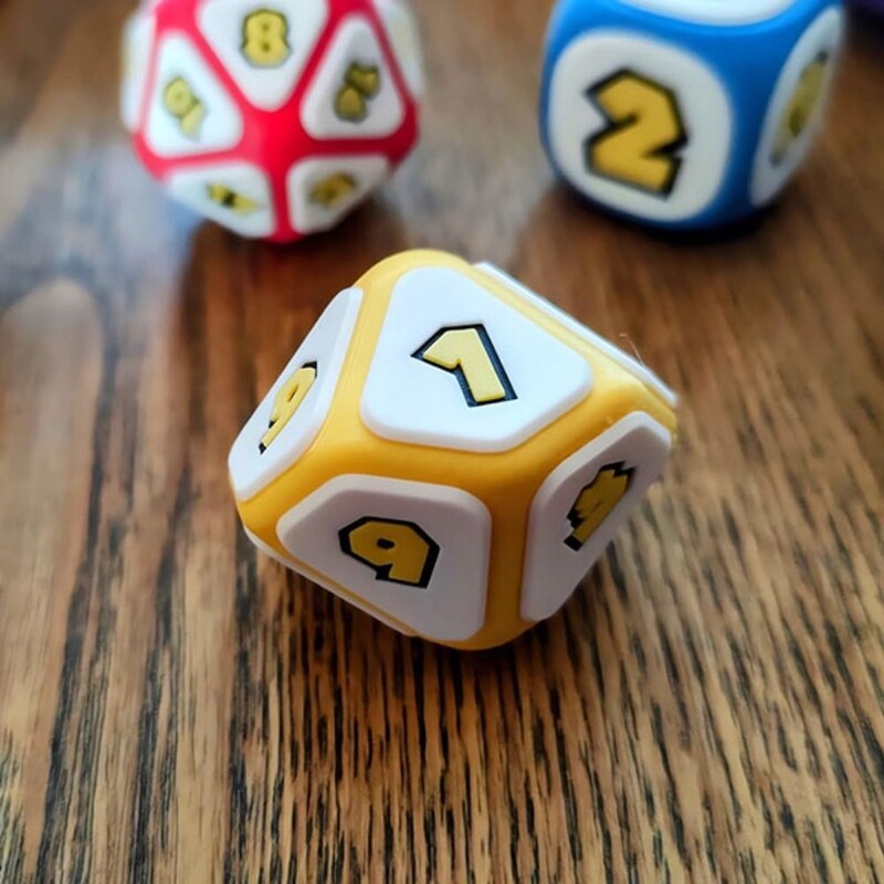 Zábavné PLA Mushroom Party Dice Hracie karty Hry s kockami Príslušenstvo pre hry s kockami Polyhedrálne kocky DND kocky Kocky Stolové hry Kocky