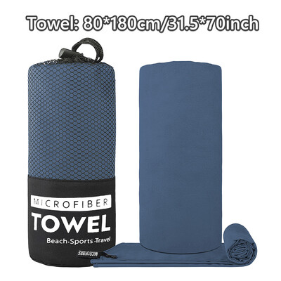 1 vnt. mikropluošto negabaritinis rankšluostis, greitai džiūstantis paplūdimio rankšluostis, ypač didelis 70 x 31,5 colio be smėlio paplūdimio rankšluosčiai itin lengvi