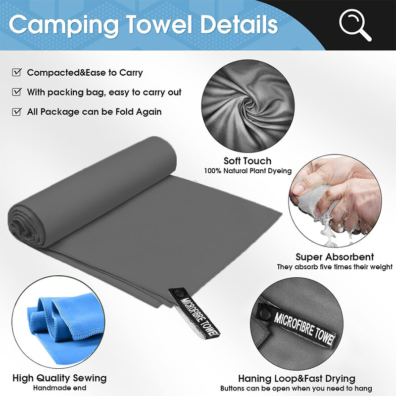 1 vnt. mikropluošto negabaritinis rankšluostis, greitai džiūstantis paplūdimio rankšluostis, ypač didelis 70 x 31,5 colio be smėlio paplūdimio rankšluosčiai itin lengvi