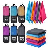 Uterák z mikrovlákna Šport Rýchloschnúci Plávanie Plážový uterák Osušky Kempovací uterák na turistiku Ľahký Posilňovňa Jóga