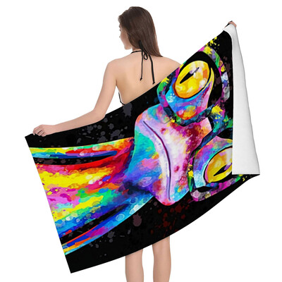 Domáce osušky na telo, uteráky do kúpeľa, rýchloschnúci mikrovláknový plážový uterák do kúpeľa, pánsky, dámsky, veľký športový uterák