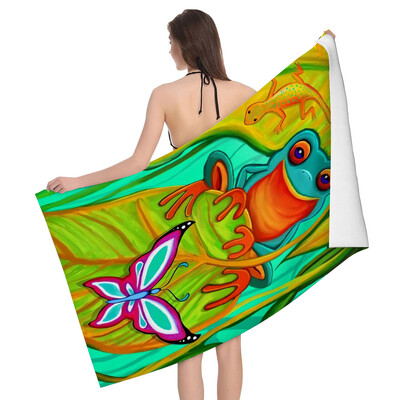 Domáce osušky na telo, uteráky do kúpeľa, rýchloschnúci mikrovláknový plážový uterák do kúpeľa, pánsky, dámsky, veľký športový uterák