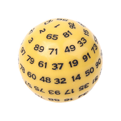 100 pusių daugiakampis kauliukas D100 daugiapusis akrilo kauliukas Vaidmenų žaidimo priedai, skirti stalo žaidimams Bar Club Stalinis žaidimas