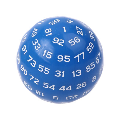100 pusių daugiakampis kauliukas D100 daugiapusis akrilo kauliukas Vaidmenų žaidimo priedai, skirti stalo žaidimams Bar Club Stalinis žaidimas