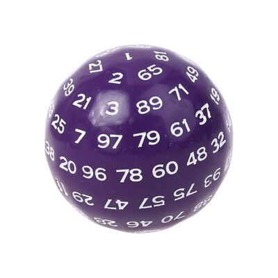 100 pusių daugiakampis kauliukas D100 daugiapusis akrilo kauliukas Vaidmenų žaidimo priedai, skirti stalo žaidimams Bar Club Stalinis žaidimas