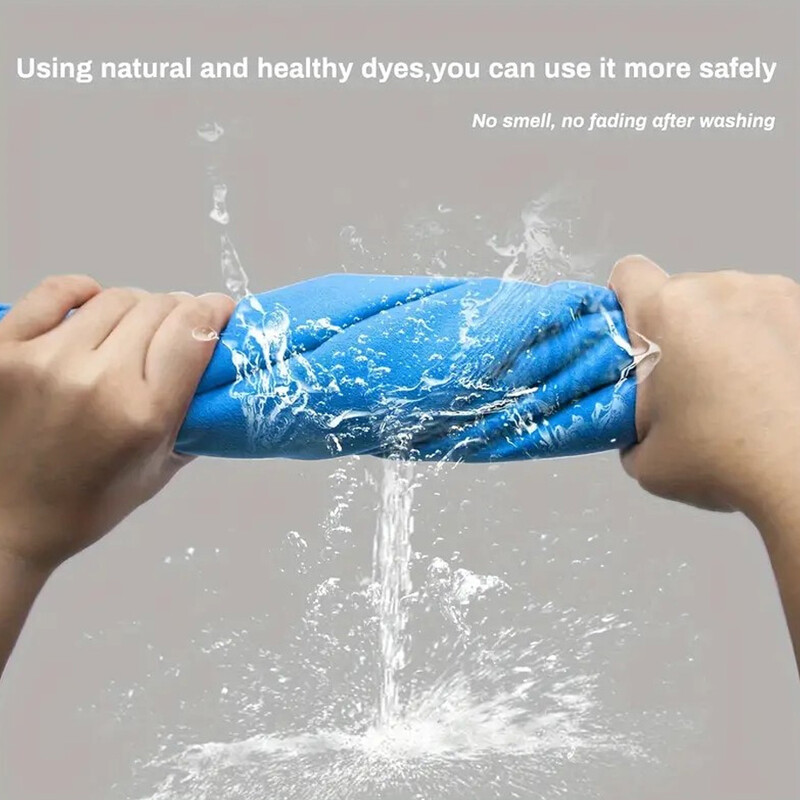 1 balenie 3 veľkostí, kompaktné cestovné uteráky z mikrovlákna - ultra savé, ľahké a rýchloschnúce na šport, pláž, jogu