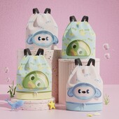 Pārnēsājami jauki dzīvnieki, aukliņas peldsomas, sausā un slapjā atdalīšanas ūdensnecaurlaidīgas pludmales mugursomas uzglabāšanas somas Bērnu peldsomas