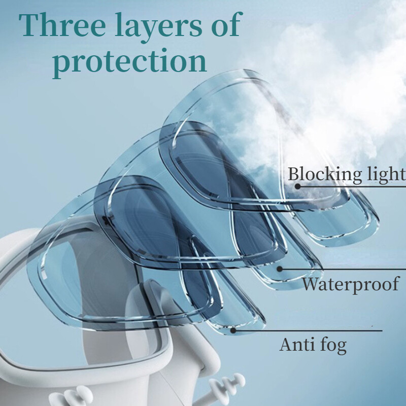 Modne naočale za plivanje velikog okvira za odrasle, djecu Visokokvalitetne naočale za plivanje protiv zamagljivanja Vodootporne HD naočale za plivanje Oprema za plivanje
