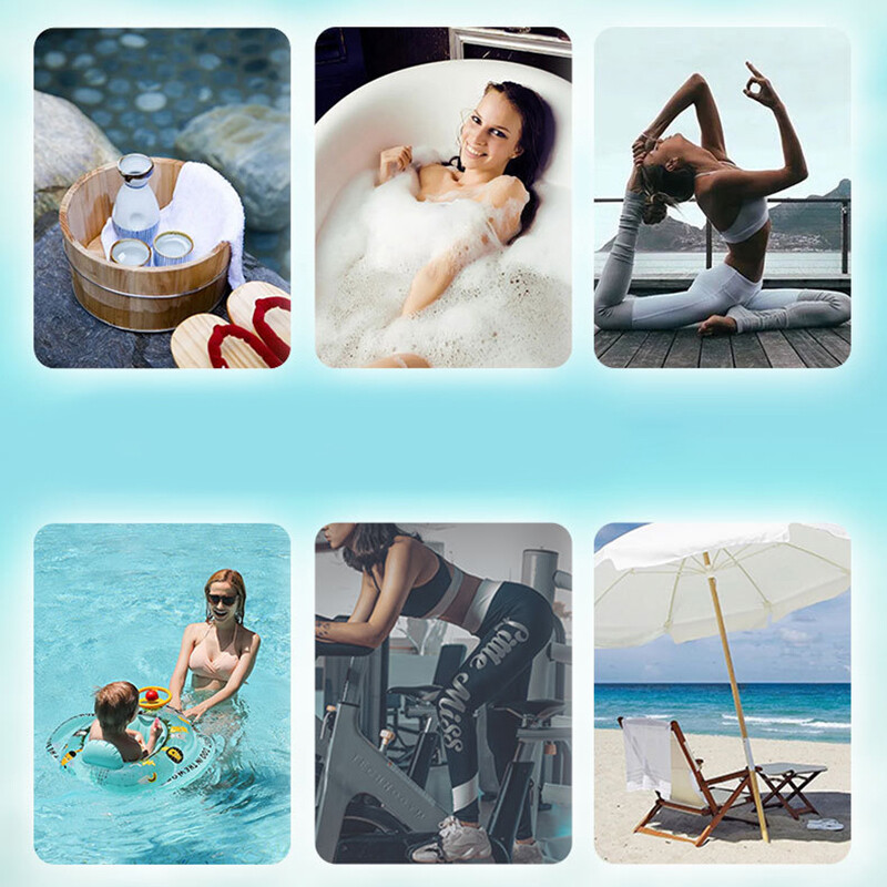 Dvostrani baršunasti ručnik za plažu, podebljani, brzosušeći, vodoupijajući tiskani ručnik za kupanje, šal za zaštitu od sunca