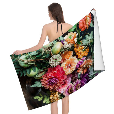 Mājas vannas dvieļi ķermeņa dvieļi Natural Animal Style vannas ātri žūstošs mikrošķiedras pludmales dvielis vīrietis sievietēm liels sporta dvielis