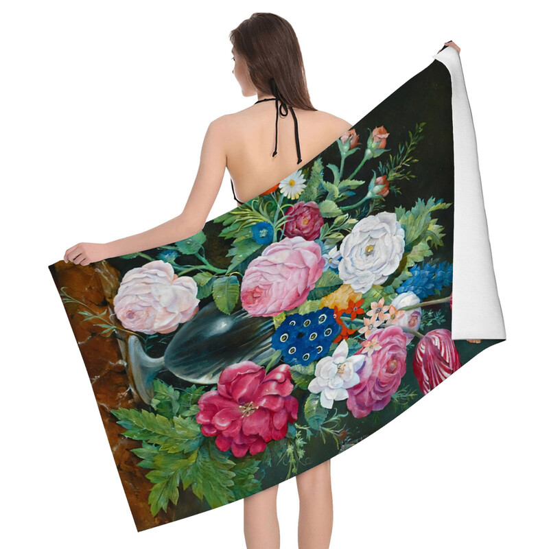 Mājas vannas dvieļi ķermeņa dvieļi Natural Animal Style vannas ātri žūstošs mikrošķiedras pludmales dvielis vīrietis sievietēm liels sporta dvielis