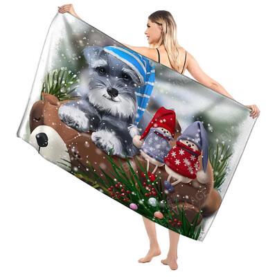 Πετσέτες μπάνιου σπιτιού για το σώμα Πετσέτες χριστουγεννιάτικου μπάνιου γρήγορο στέγνωμα μικροϊνών πετσέτα θαλάσσης ανδρική και γυναικεία μεγάλη αθλητική πετσέτα