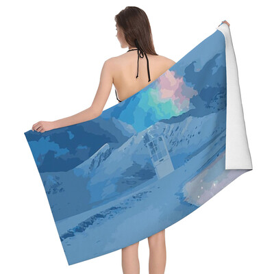 Kućni ručnici za tijelo Ručnici za kupaonicu u stilu anime brzo sušeći ručnik za plažu od mikrofibre za muškarce i žene veliki sportski ručnik