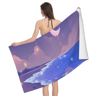 Kućni ručnici za tijelo Ručnici za kupaonicu u stilu anime brzo sušeći ručnik za plažu od mikrofibre za muškarce i žene veliki sportski ručnik