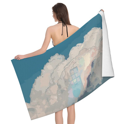 Kućni ručnici za tijelo Ručnici za kupaonicu u stilu anime brzo sušeći ručnik za plažu od mikrofibre za muškarce i žene veliki sportski ručnik