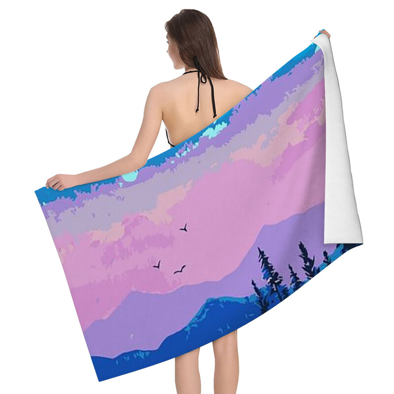 Kućni ručnici za tijelo Ručnici za kupaonicu u stilu anime brzo sušeći ručnik za plažu od mikrofibre za muškarce i žene veliki sportski ručnik