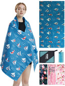 Veliki ručnici za plažu Ručnici za plažu od mikrovlakana Brzo sušeći ručnik Ručnici za plažu od pijeska Oblak Ručnik za plažu za odrasle Ručnik za bazen za putne plivače（S2）