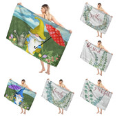 Kupaonica u havajskom stilu za odrasle mekani ručnik za kupanje sauna veliki ručnik za plažu moderan fitnes ručnik hotelski ženski tuš koji se brzo suši