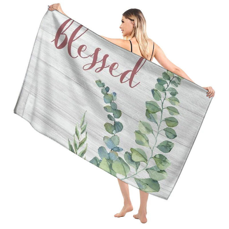 Kupaonica u havajskom stilu za odrasle mekani ručnik za kupanje sauna veliki ručnik za plažu moderan fitnes ručnik hotelski ženski tuš koji se brzo suši