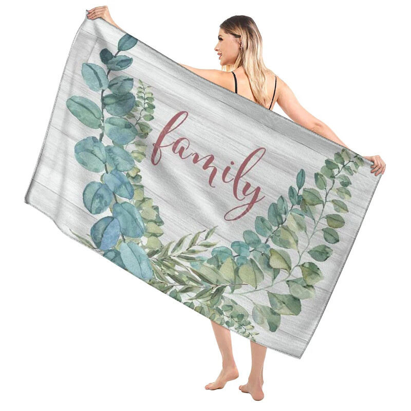 Kupaonica u havajskom stilu za odrasle mekani ručnik za kupanje sauna veliki ručnik za plažu moderan fitnes ručnik hotelski ženski tuš koji se brzo suši