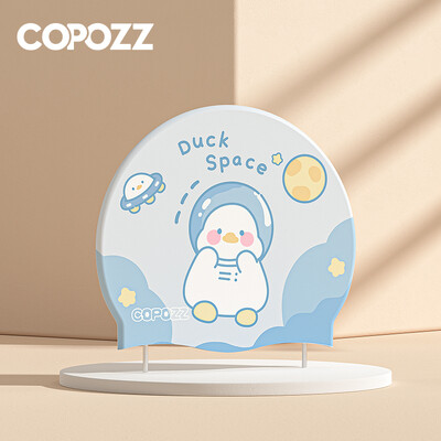 COPOZZ kapa za plivanje za djecu, djeca, vodootporna, elastična silikonska kapa za bazen, zaštita za uši, šešir za plivanje za dječake, djevojčice