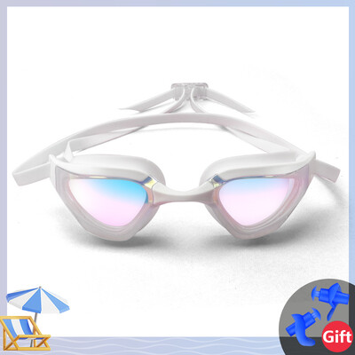 Naočale za plivanje za muškarce, žene protiv zamagljivanja UV dioptrijske vodootporne silikonske naočale za plivanje, naočale za plivanje, odrasle, djecu, ronilačke naočale