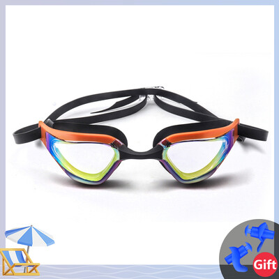 Naočale za plivanje za muškarce, žene protiv zamagljivanja UV dioptrijske vodootporne silikonske naočale za plivanje, naočale za plivanje, odrasle, djecu, ronilačke naočale