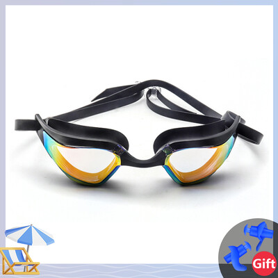 Naočale za plivanje za muškarce, žene protiv zamagljivanja UV dioptrijske vodootporne silikonske naočale za plivanje, naočale za plivanje, odrasle, djecu, ronilačke naočale