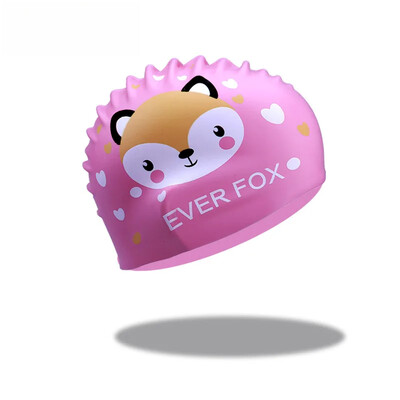 Vodootporne silikonske kape za plivanje za djecu Unisex Zaštitna oprema za uši s dugom kosom Slatki dizajn koji ne zateže za djecu