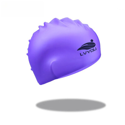 Vodootporne silikonske kape za plivanje za djecu Unisex Zaštitna oprema za uši s dugom kosom Slatki dizajn koji ne zateže za djecu