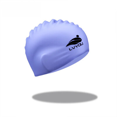 Vodootporne silikonske kape za plivanje za djecu Unisex Zaštitna oprema za uši s dugom kosom Slatki dizajn koji ne zateže za djecu