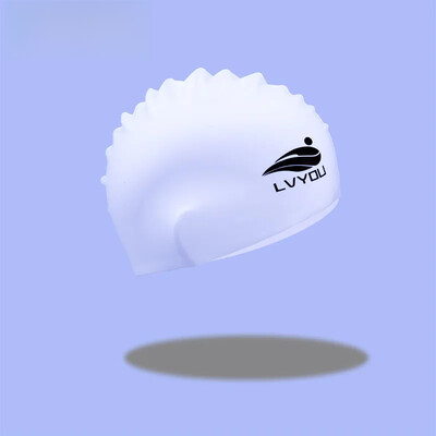 Vodootporne silikonske kape za plivanje za djecu Unisex Zaštitna oprema za uši s dugom kosom Slatki dizajn koji ne zateže za djecu