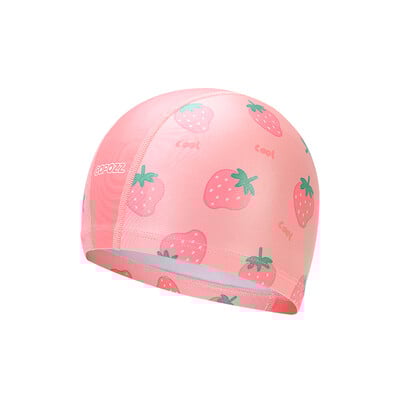 Crtane kape za plivanje Dječaci Djevojčice PU Dječje vodootporne kape za plivanje Dječje kape za bazen Štitnik za uši Šarena dječja kapa za kupanje
