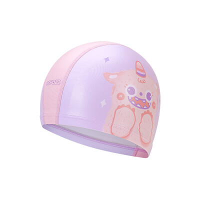 Crtane kape za plivanje Dječaci Djevojčice PU Dječje vodootporne kape za plivanje Dječje kape za bazen Štitnik za uši Šarena dječja kapa za kupanje
