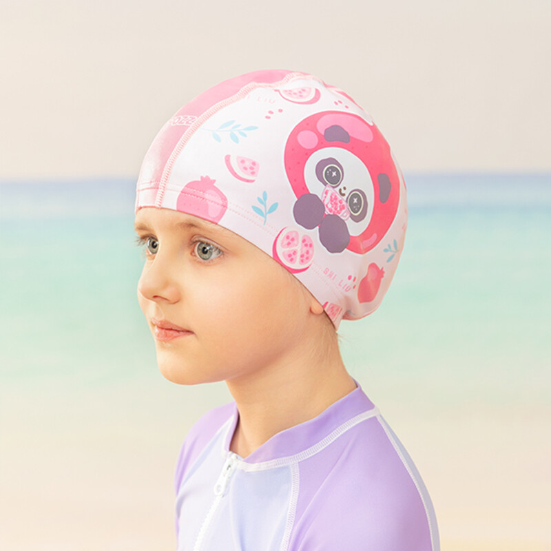 Crtane kape za plivanje Dječaci Djevojčice PU Dječje vodootporne kape za plivanje Dječje kape za bazen Štitnik za uši Šarena dječja kapa za kupanje