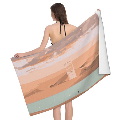 Kućni ručnici za tijelo Ručnici za kupaonicu u stilu anime brzo sušeći ručnik za plažu od mikrofibre za muškarce i žene veliki sportski ručnik