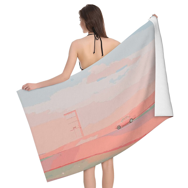 Kućni ručnici za tijelo Ručnici za kupaonicu u stilu anime brzo sušeći ručnik za plažu od mikrofibre za muškarce i žene veliki sportski ručnik