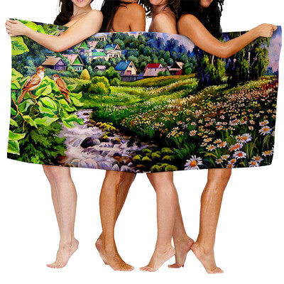 Kućni ručnici za tijelo ručnici za kupaonicu brzo sušeći ručnik za plažu od mikrofibre