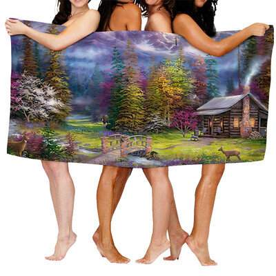 Kućni ručnici za tijelo ručnici za kupaonicu brzo sušeći ručnik za plažu od mikrofibre