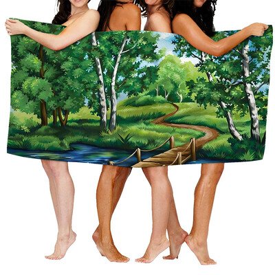 Kućni ručnici za tijelo ručnici za kupaonicu brzo sušeći ručnik za plažu od mikrofibre